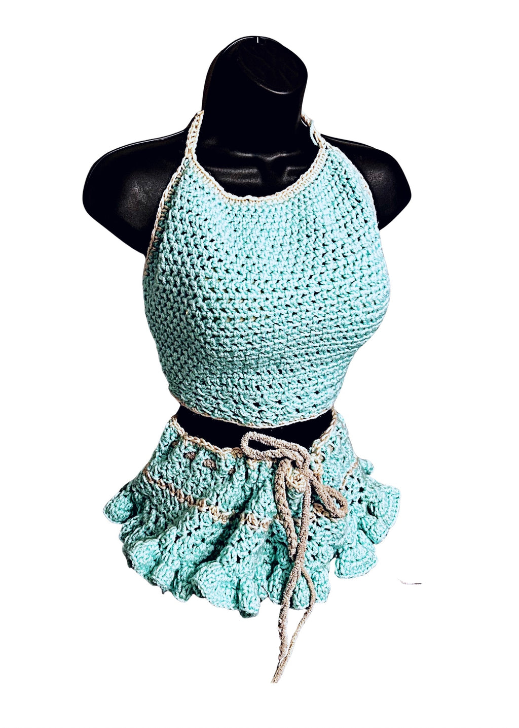 Beach Beauty skirt bathing suit cover