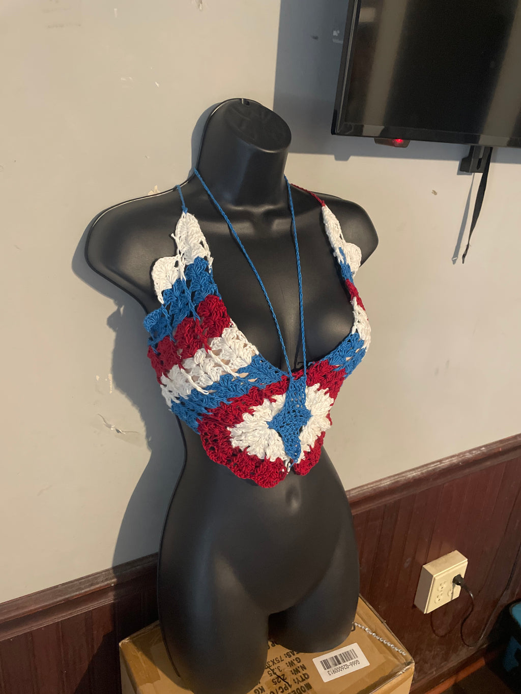 Butterfly Top Crochet Lingerie