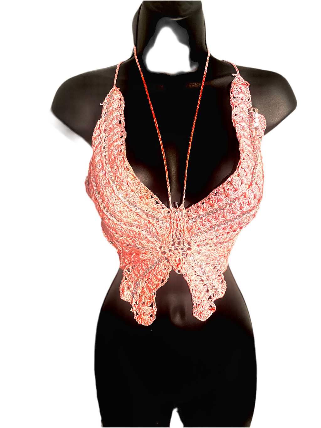 Butterfly Top Crochet Lingerie