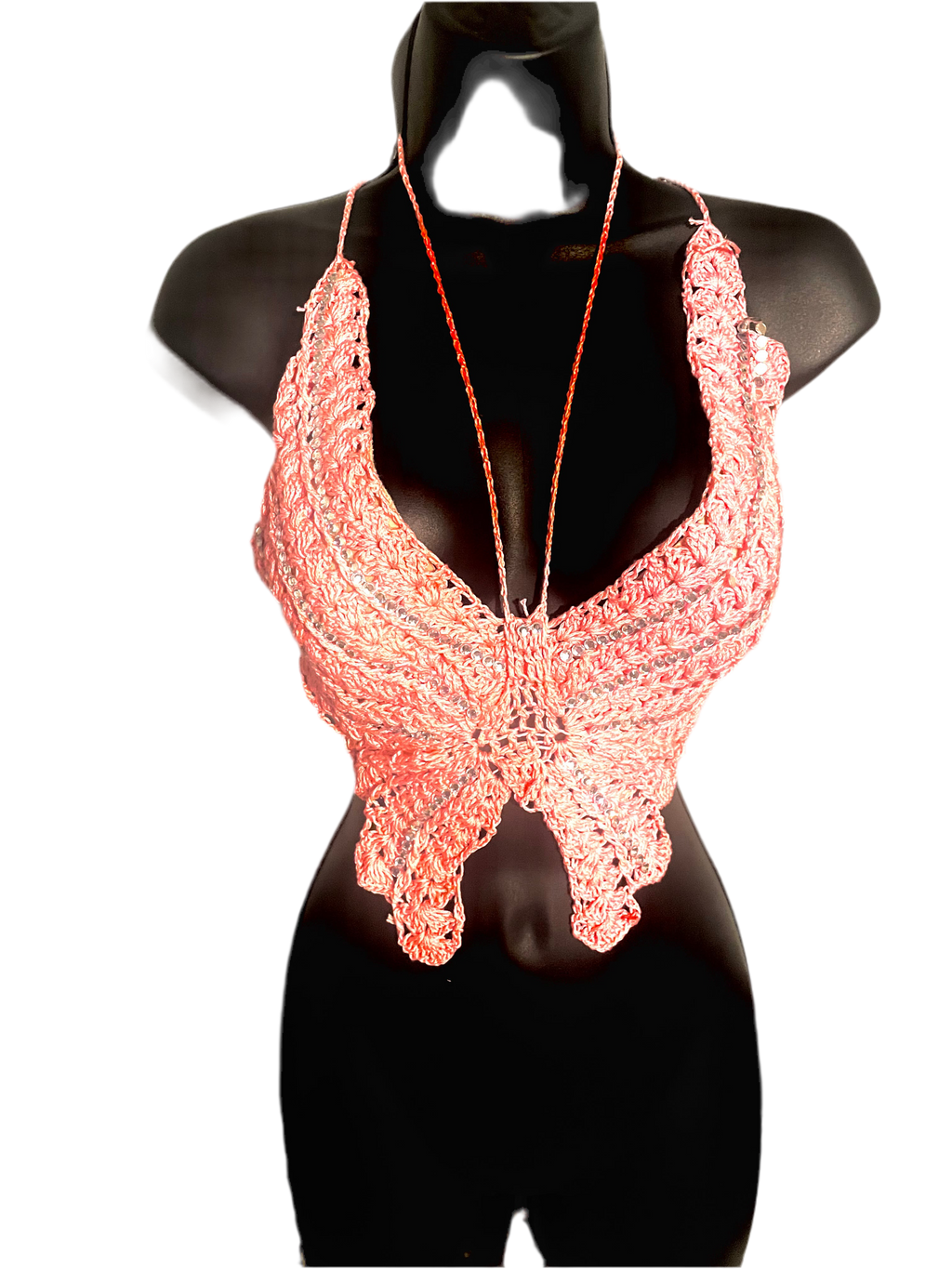 Butterfly Top Crochet Lingerie