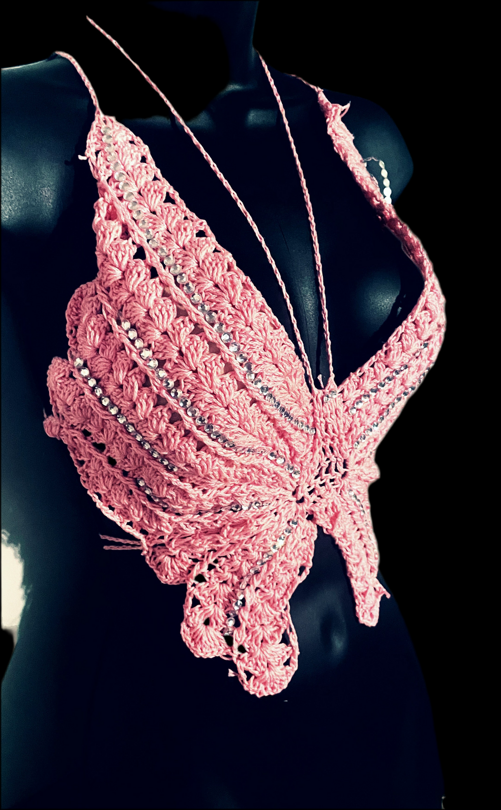 Butterfly Top Crochet Lingerie